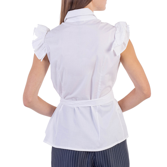 Elmas Phil Blouse Women size M White - Picture 4 of 5